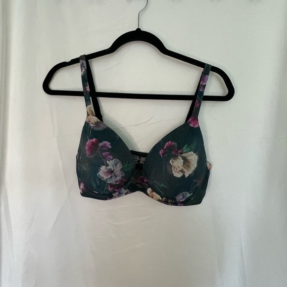 Soma Other - Soma Intimates Green and Purple floral bra.​​​